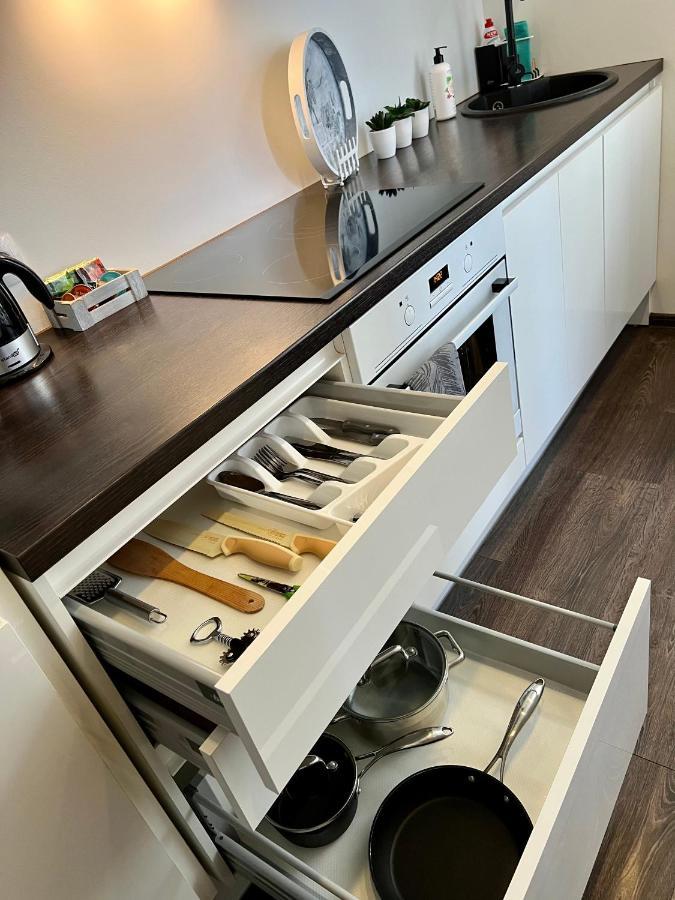 רקבר Vabriku 6 Apartment With Sauna מראה חיצוני תמונה